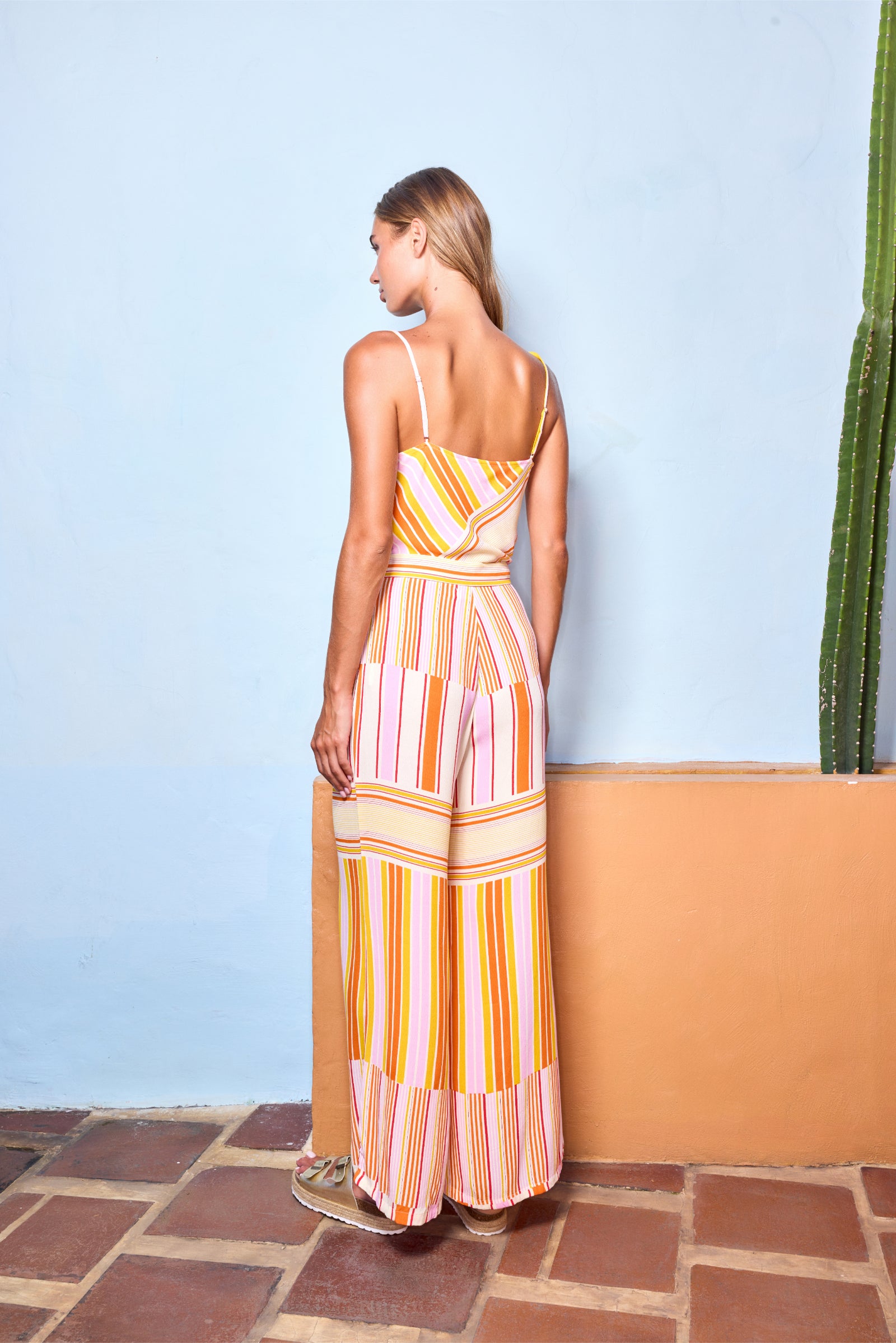 BOARDWALK PANTS - SOLEIL STRIPE