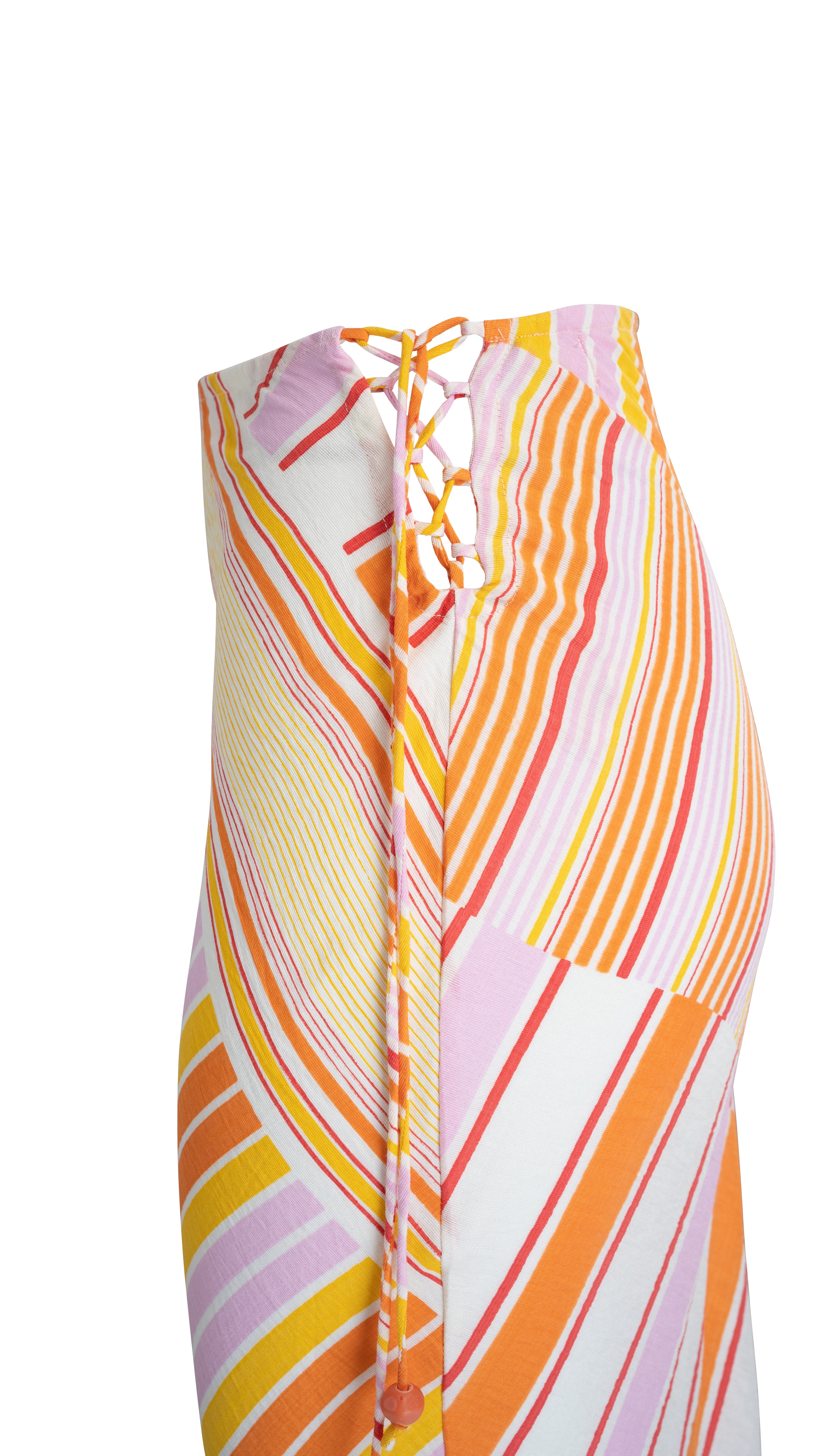 THE PAMELA SKIRT - SOLEIL STRIPE