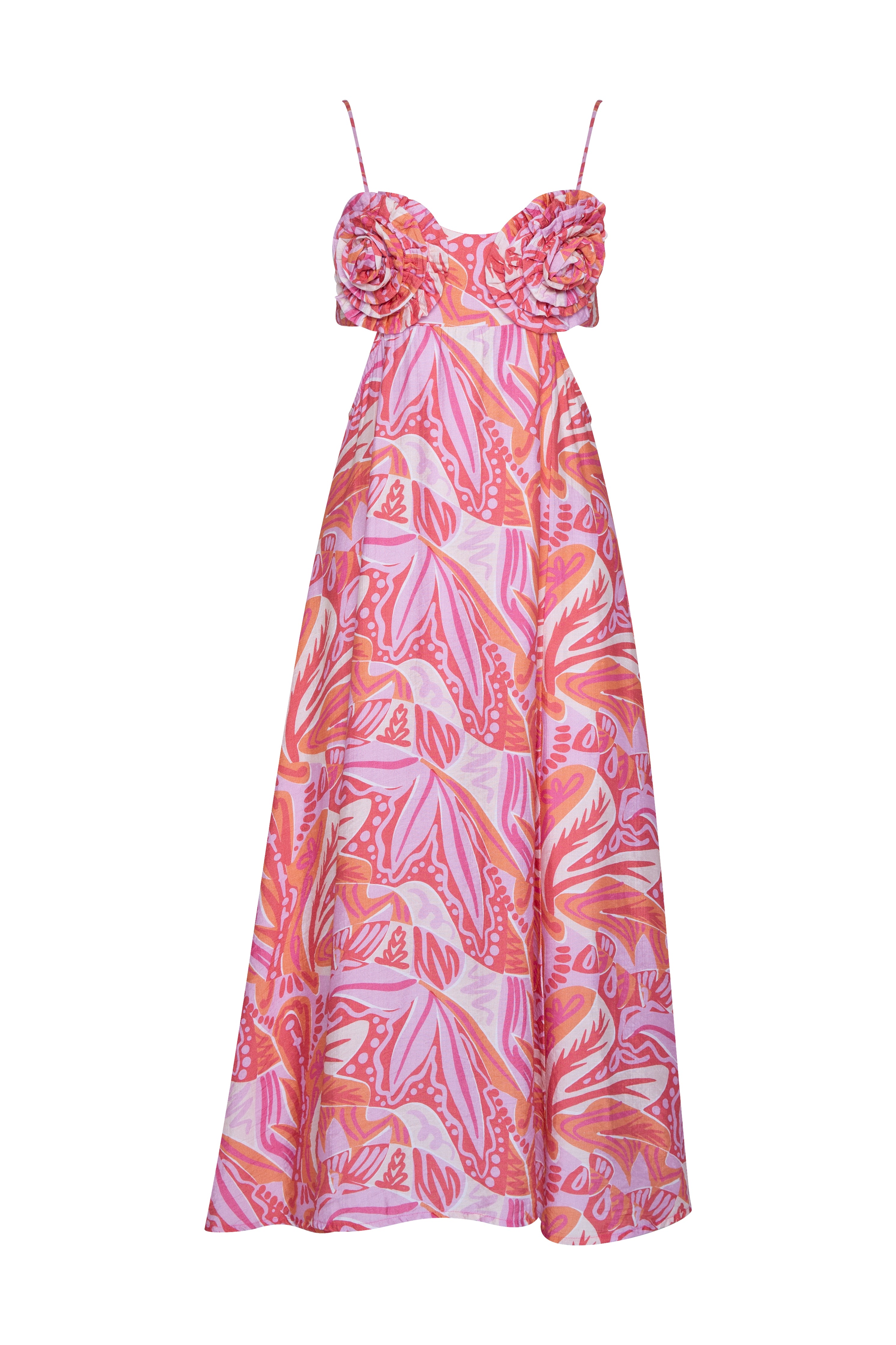 THE AMALFI ROSE DRESS- PARADISE PINK