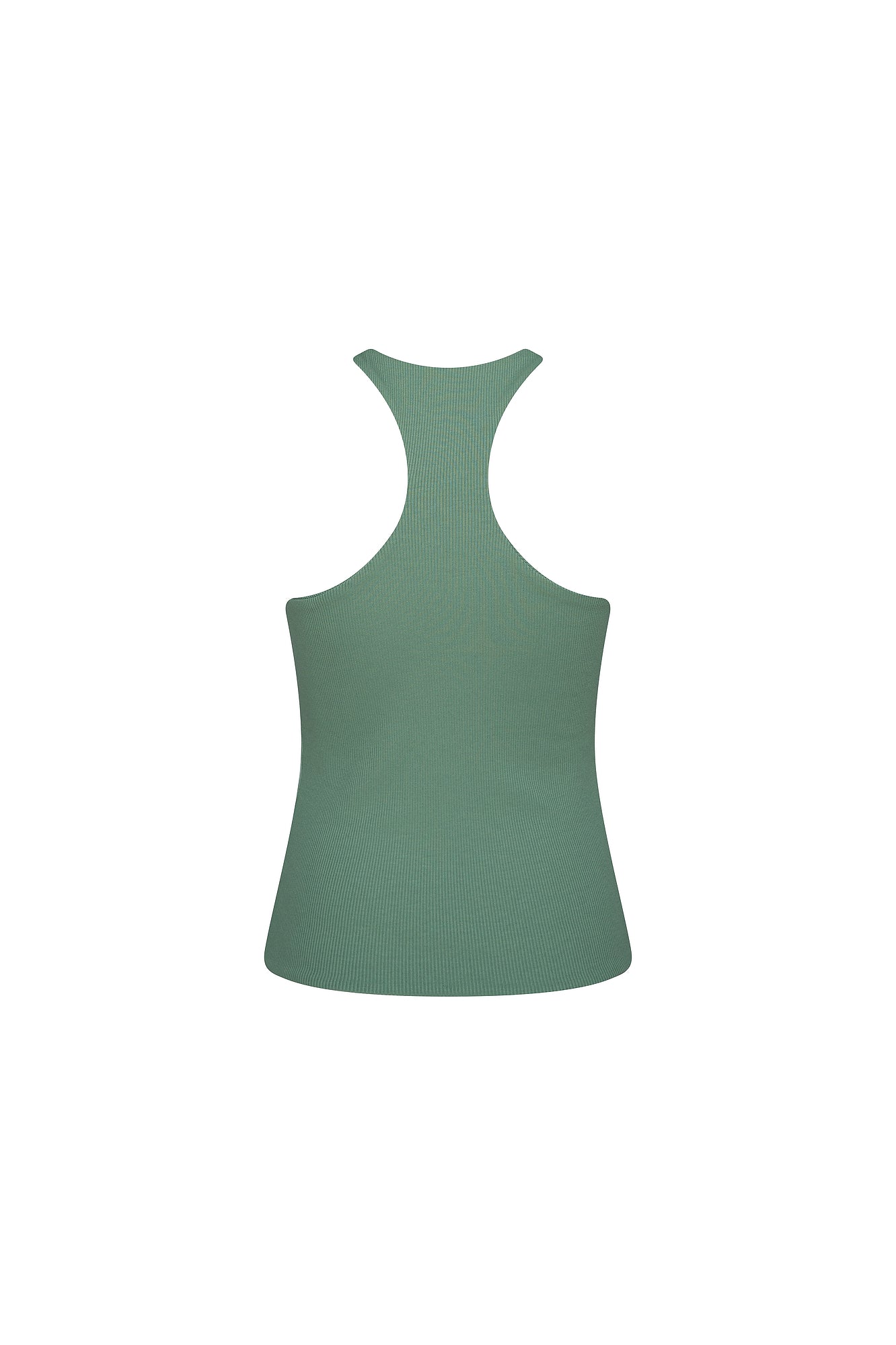 THE LOUNGER RIB SINGLET - AVOCADO