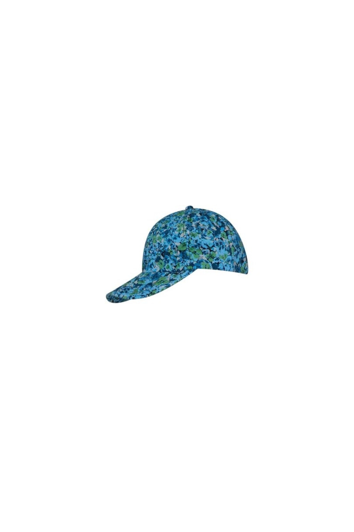 THE BASEBALL CAP (Adjustable) - FLORAL EXPLOSION BLUE