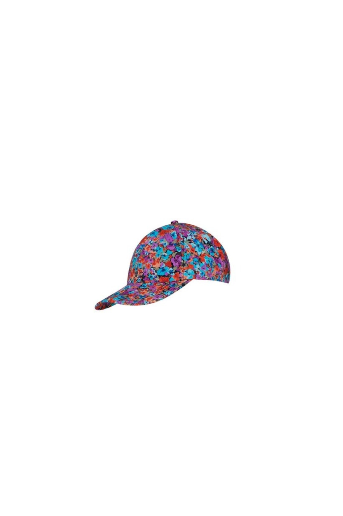 THE BASEBALL CAP (Adjustable) - FLORAL EXPLOSION RASPBERRY